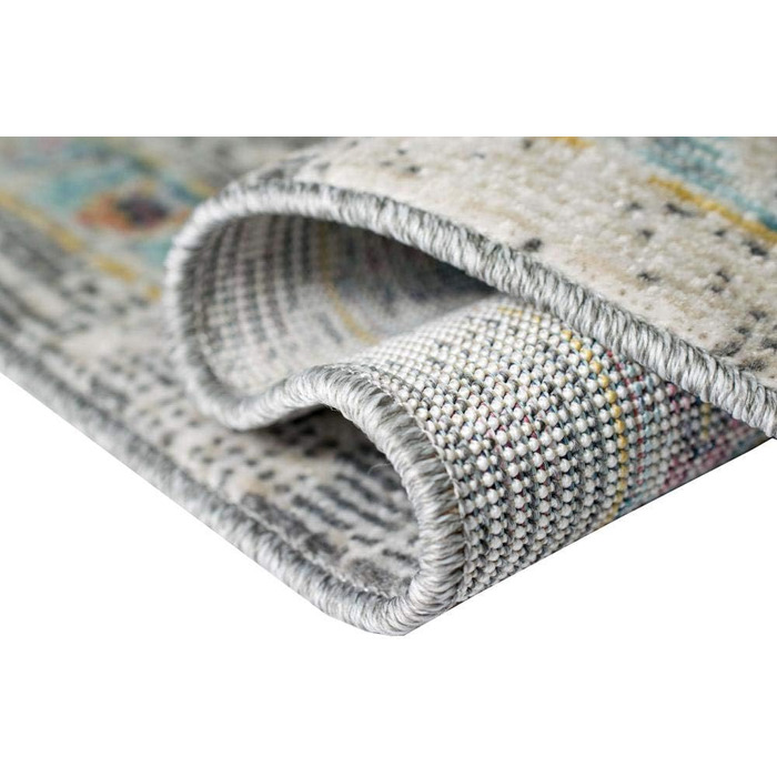 Відкритий східний килим орнаменти вітальні килим для вітальні вінтажний в сіро-блакитному кольорі розмір 160х230 см 160х230 см сір