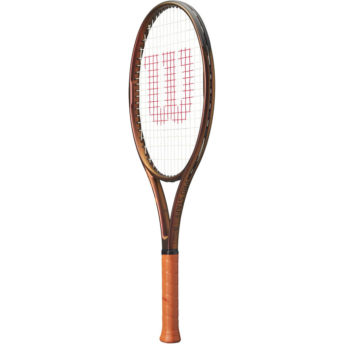 Тенісна ракетка Wilson Pro Staff 26 V14 — 26 дюймів, коричнева, зі струнами