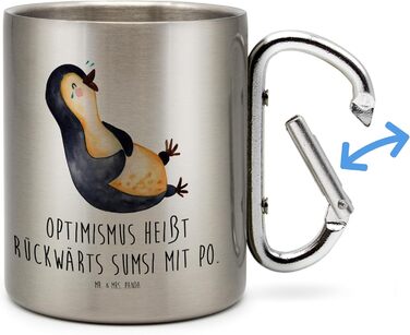 Термос-кухоль з пінгвінами &quotМістер і місіс Панда&quot, що сміються - подарунок, ха-ха, пінгвіни, термокухоль з нержавіючої сталі, гумор, лол, чайна кружка, оптимізм, металева кружка, термокухоль, чашка для чаю