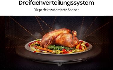 Мікрохвильова піч Samsung MW3500 MS23K3614AW / Цокольний поверх / 800 Вт / 23 л місця для приготування їжі / Ширина 48,9 см / Стійка до подряпин керамічна емаль внутрішня частина / 6 рівнів потужності / Білий одинарний