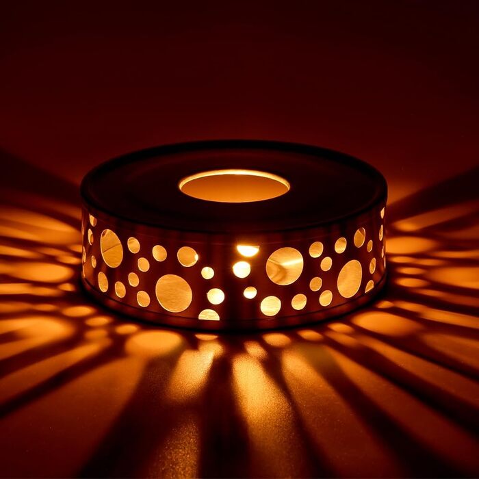 Гластальний підігрівач чайника з нержавіючої сталі, підігрівач для чаю з нержавіючої сталі з тримачем для чайної свічки і чайним с