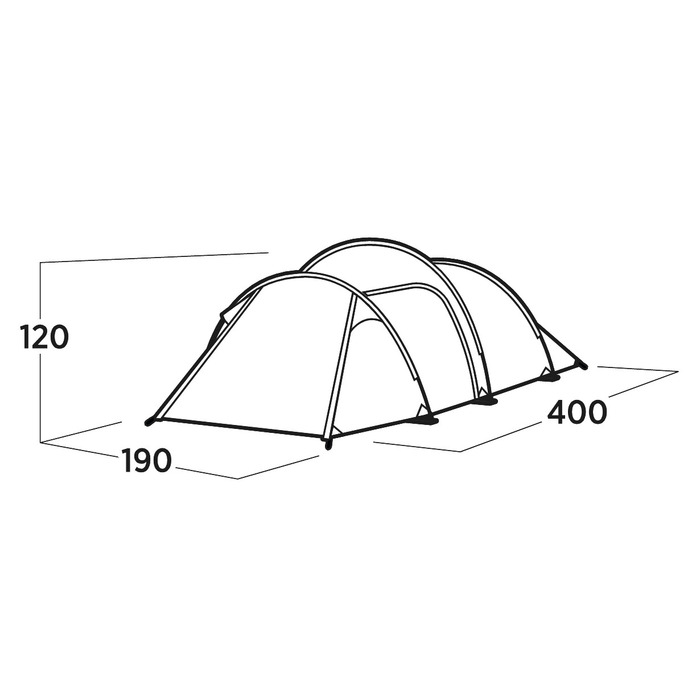 Намет тримісний Easy Camp Hemsedal 3 (120474)