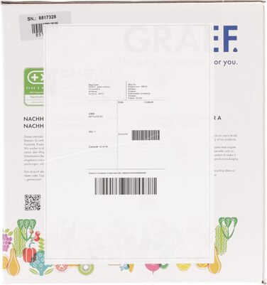 Слайсер для їжі GRAEF G52 Сірий (матовий)