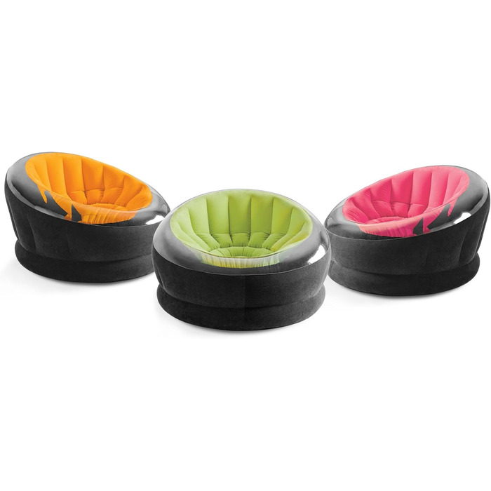 Крісло-надувне крісло Assorted Empire, вініл, багатобарвне, 112 x 109 x 69 см, 68582NP