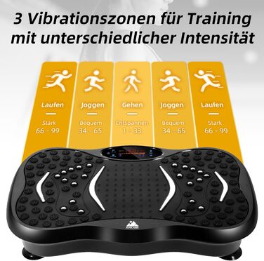 Віброплатформа EVOLAND Fitness 3D з 5 програмними режимами