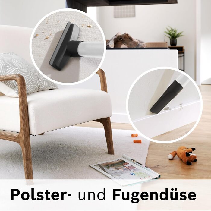 Пилосос Bosch з мішком серії 4 ProHygienic BGD41HYG, ідеально підходить для алергіків, гігієнічний фільтр, 10-річна гарантія на дв