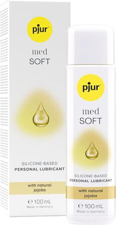 Лубрикант Med Soft Glide на основі силікону, з натуральною олією жожоба, 100 мл