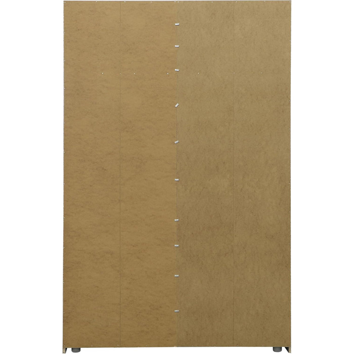 Класична шафа Forte OZZULA 120, шафа з двома розсувними дверима, інженерна деревина, декор дуба Artisan з акцентами під бетон, ширина 120 см, висота 190,5 см, глибина 61,2 см