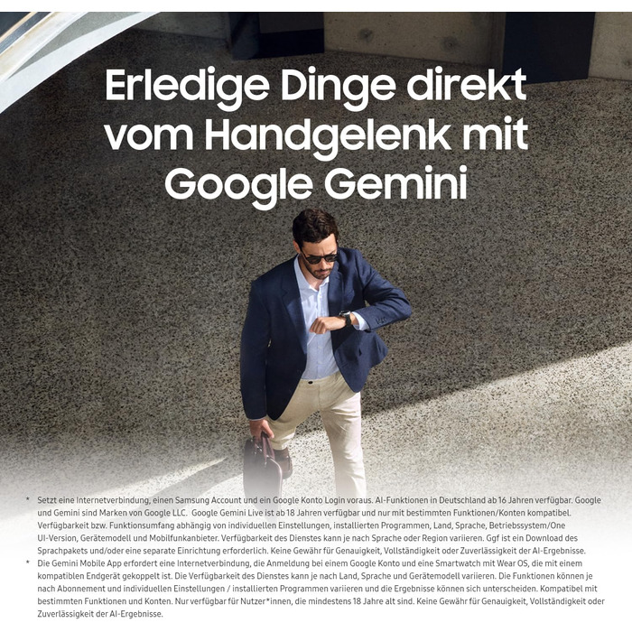 Розумний годинник Samsung Galaxy Watch8 Classic, фітнес-годинник та фітнес-трекер, гібридний ремінець та носимий дисплей, обертовий безель, 64 ГБ пам&39яті, 46 мм, Bluetooth, чорний, 3-річна гарантія виробника