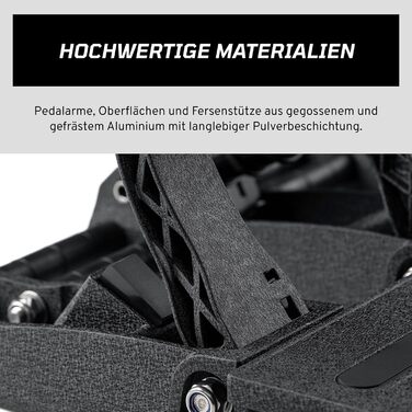 Педалі Fanatec Sim Racing CSL Elite V2 комплект із 3 педалей для симуляторів гонок (зчеплення, гальмо, акселератор), гальмівна система з датчиками навантаження та двоступеневим датчиком, датчики Холла ПК, PS5, PS4