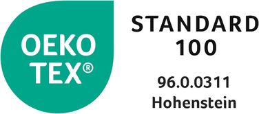 Подушка Centa-Star Royal, 40 x 80 см, волокна Primaloft Bio з кульками, змінний наповнювач, із застібкою-блискавкою, Oeko-Tex Standard 100 Клас 1