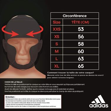 Шолом Adidas Kids Rowengue M синього кольору