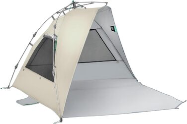 Автоматичне пляжне укриття Terra Nation Hare Kohu rPET із секундомірами, UPF 50, коричневе