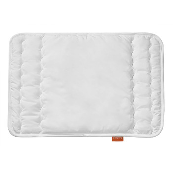 Подушка для сну дитяча, плоска подушка, плоска подушка 40 x 60 см, зроблено в ЄС, можна прати при 60 градусах, kotex 100, біла