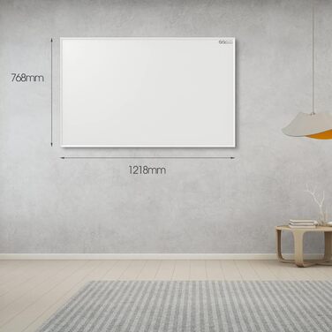 Інфрачервоний обігрівач Byecold з термостатом, 900 Вт, настінний інфрачервоний електричний обігрівач, енергозберігаюча електрична нагрівальна панель із захистом від перегріву