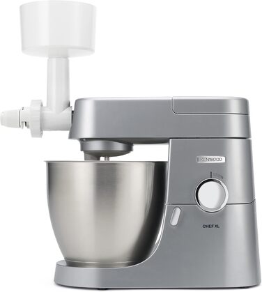 Борошномельний верстат Kenwood KAX941PL (аксесуар для кухонного комбайна, підходить для всіх кухонних комбайнів Chef і kMix, сталевий подрібнювач), білий