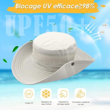 Жіноча сонцезахисна шапка, літня, для походів, жіноча кепка із захистом від ультрафіолету, складна сітка, з широкими полями, для сафарі-риболовлі, один розмір B - без отвору для хвоста - бежева