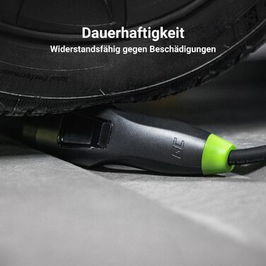 Електромобілі Мобільний зарядний пристрій Wallbox 11kW 7m EV Тип 2 до CEE 16A з додатком e-Car Домашня зарядка без Wallbox 2in1 Су