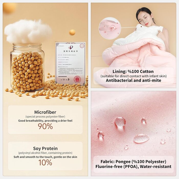 Дитячий спальний мішок Naturehike, теплий, для використання на вулиці, 3 сезони, наповнювач 180 г/м та 300 г/м, розширюваний шов, 190x75 см, ідеально підходить для кемпінгу, походів, подорожей, синього кольору - лівий (010)