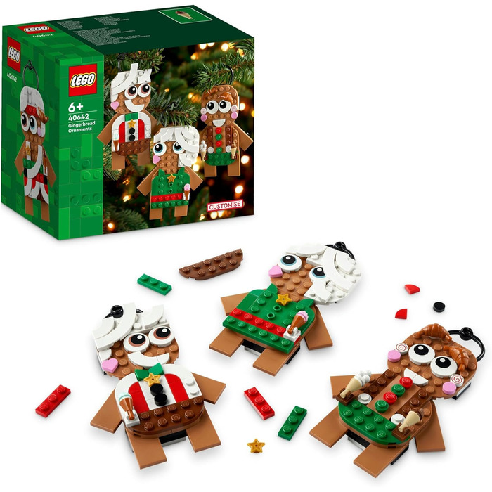 Конструктор LEGO Gingerbread Man Set 40642, різдвяна тематика
