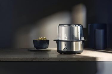 Кухонна міні-машина для попкорну для дому, виробник попкорну, гаряча плита з покриттям, кришка як миска для подачі, отвір для розтоплення масла, попкорн з цукром і сіллю, компактний, матовий з нержавіючої сталі