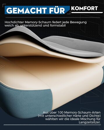 Тканина для ігрового крісла LUCKRACER, офісне крісло з підлокітниками, подушка з піни з ефектом пам&39яті, кут нахилу 90155 та підставка для ніг, міцна функціональна тканина, сіро-сіра тканина