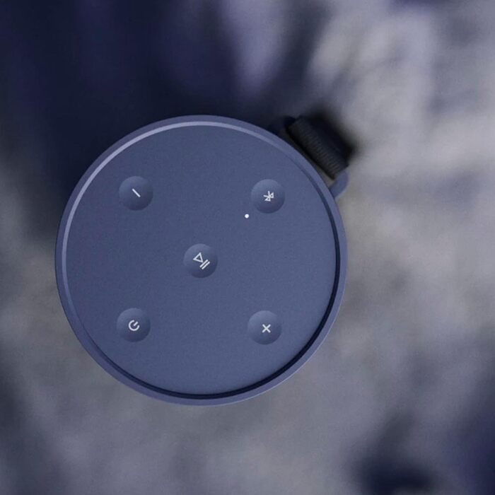 Бездротова вулична Bluetooth-колонка з зарядним кабелем USB-C, пило- та водонепроникна за стандартом IP 67 - Navy Navy Normal Sing