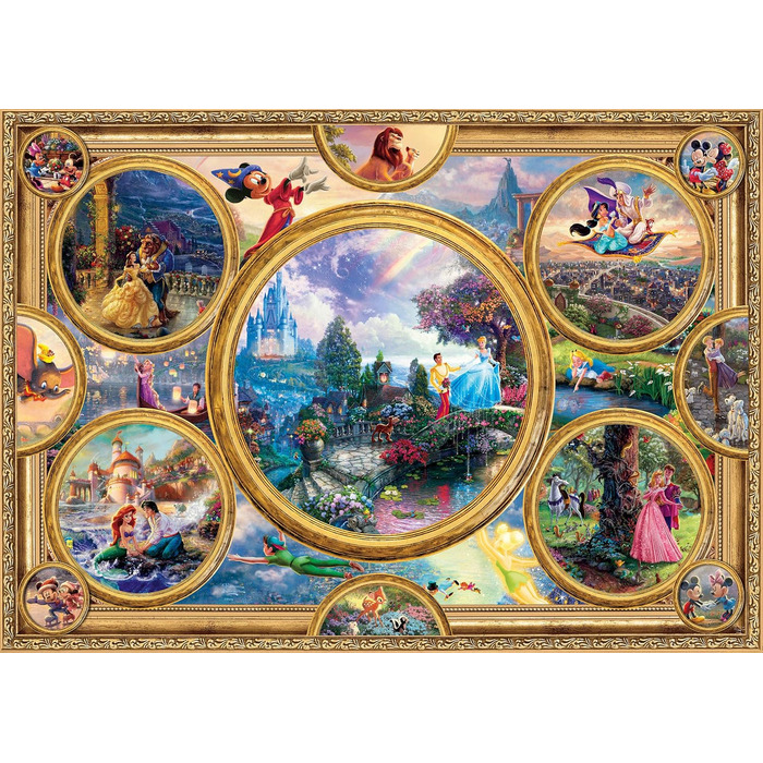 Пазл Schmidt Spiele 59607 Thomas Kinkade, Disney Dreams Collection, 2000 елементів
