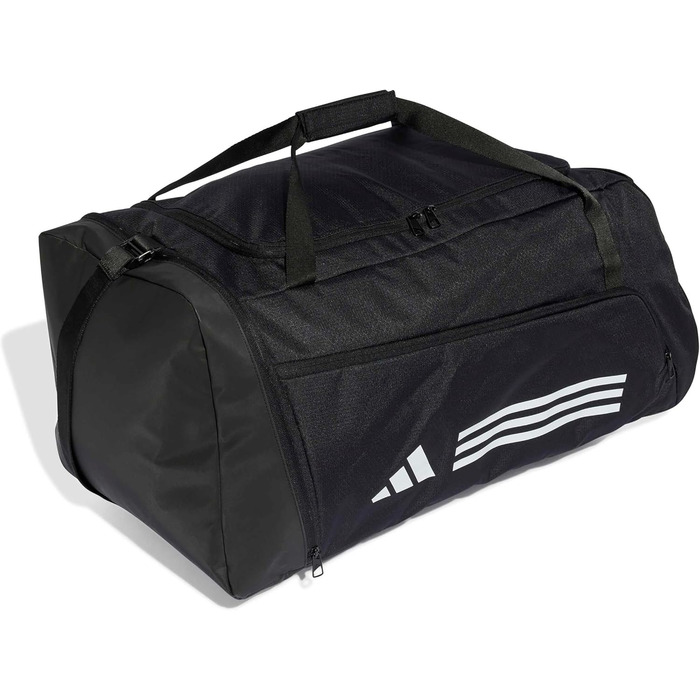 Сумка Adidas Unisex Essentials 3-Stripes Duffel Bag LL чорна/біла
