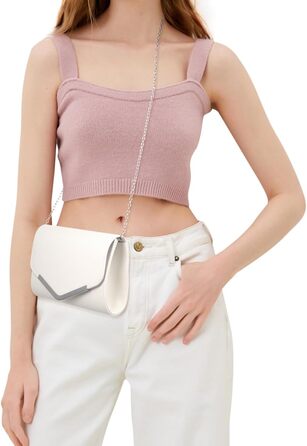 Вечірня сумочка для жінок, клатч на вечірку, сяючий, на весілля, золотий колір з білим