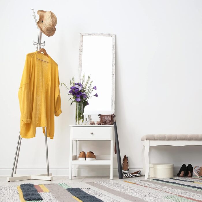 Ріжок для взуття Relaxdays металевий, зручний, стійкий, довжина 60 см, великий ріжок для взуття, для підвішування, з ручкою, чорни