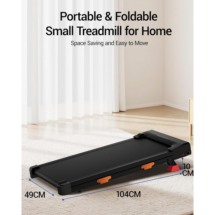 Килимок для ходьби UMAY з нахилом 10-15, бігова доріжка для дому 8-10 км/год з нахилом та тихим двигуном, стіл для бігової доріжки, максимальна підтримка 136 кг, нахил 10