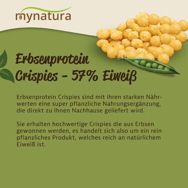 Хрусткі цукерки Mynatura з горохового протеїну, 1 кг