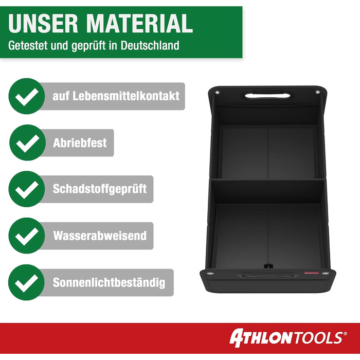 Складана сумка для багажника - органайзер для багажника автомобіля, автомобільна складна коробка, автомобільна сумка - посилена і