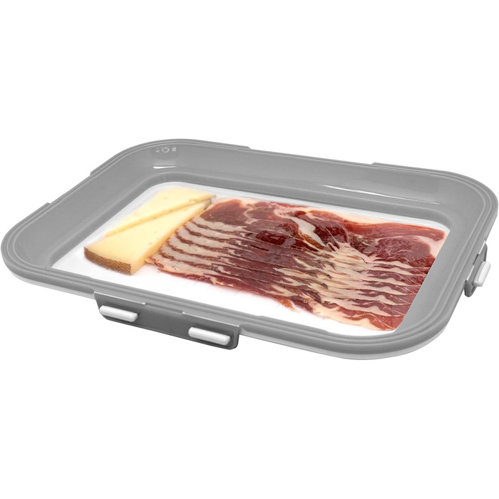 Багаторазова вакуумна ємність для зберігання продуктів ідеально підходить для фруктів, овочів, мяса та риби, 889