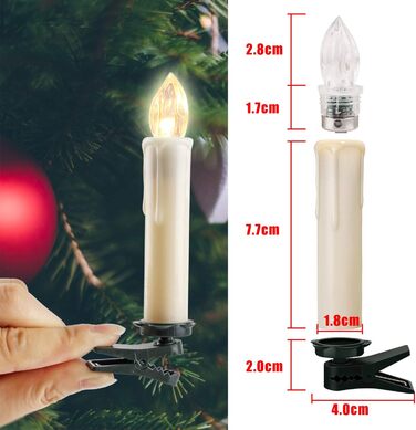 Різдвяних світлодіодних свічок 30 шт Forever Speed