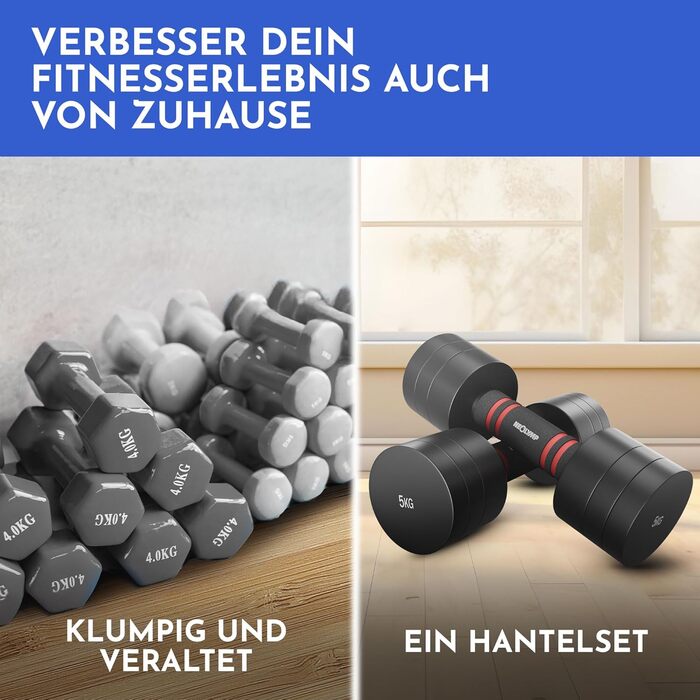 Гантелі NEOLYMP Adjustable Dumbbells Set - 2 x 1.75 - 10 кг
