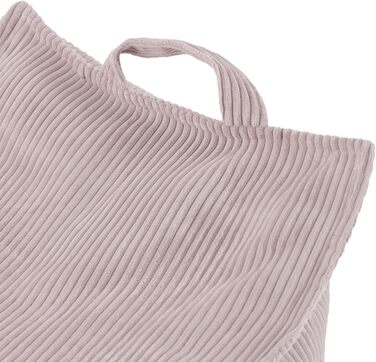 Рожеве крісло-мішок для дітей - Дитяче крісло від 1 року, Зручне крісло, Стійке та м&39яке, Матеріал вельвет, 77x67x50 см, Крісло з ручкою для перенесення, Чохол, який можна прати (ручне прання до 30C), Вельвет Рожевий