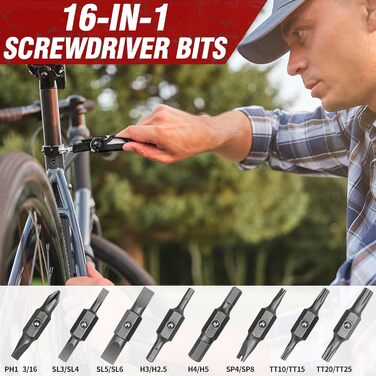 Багатофункціональні складані плоскогубці BIBURY 16-в-1 з покращеними ножицями та викруткою, з нейлоновим чохлом, ідеально підходять для активного відпочинку, походів, самостійного ремонту, подарунка для тата, для чоловіків, чорного кольору