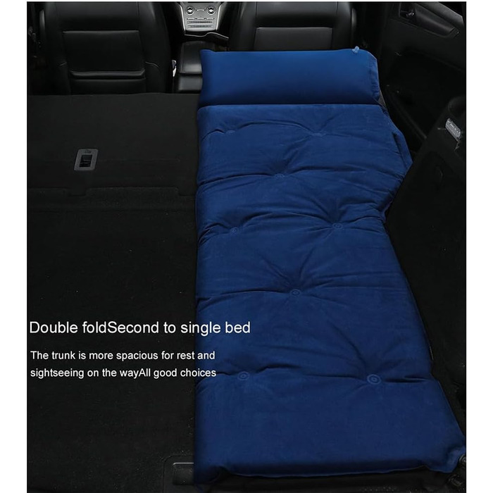 Надувний матрац для автомобіля, для Peugeot Rifter 2018-2024, портативний аксесуар для надувного матраца, комбіноване надувне ліжко, D звичайний D