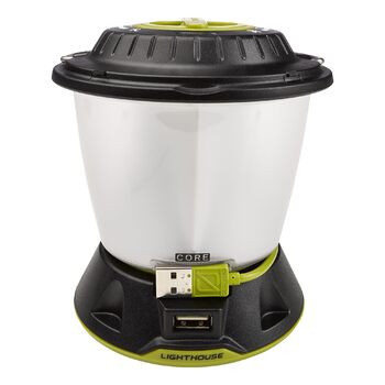 Ліхтар для кемпінгу Goal Zero GROCA Goal Zero унісекс 32009 Lighthouse Core LED 430 лм на батарейках 350 г чорний, жовтий, один розмір