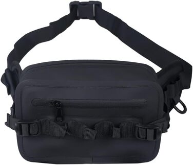 Рибальська сумка DONGKER, водонепроникна поясна сумка IPX7, рибальська сумка на задній частині з герметичною застібкою-блискавкою та регульованим плечовим ременем для зовнішньої риболовлі нахлистом, біг, спортивний зелений