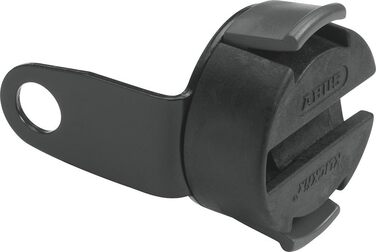 Тросовий замок ABUS Steel-O-Flex Raydo Pro 1460/85 KF - Комплект велосипедних замків з кронштейном KF для болта затискача велосипедного сидіння - 20 мм рівень безпеки 6 - Чорний одинарний