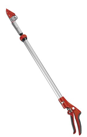 Ножиці для фруктів, ножиці для троянд, ножиці для збору, 77 см з обертовою головкою та сталевим лезом з тефлоновим покриттям, ідеально підходять для невеликої обрізки та збору фруктів, вага 550 грамів, 35136