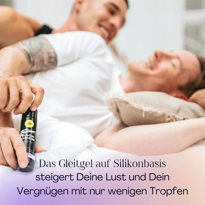 Силіконовий лубрикант для анального сексу Back Door Relaxing, 100 мл