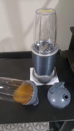 Запасні частини Poweka, сумісні з блендером Nutribullet 600 Вт/900 Вт, 2 банки по 32 унції з відкидною кришкою Сумісний з високошвидкісною соковижималкою Nutribullet