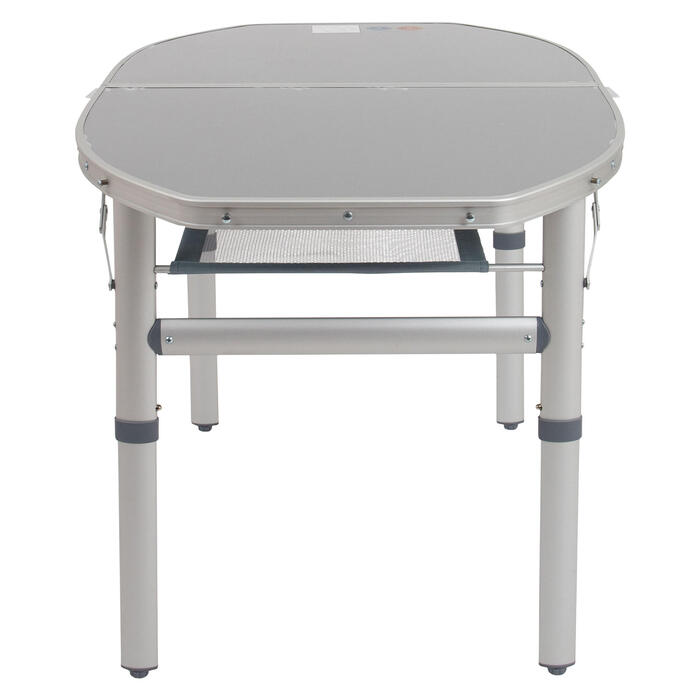 Стіл Bo-Camp Premium Oval 100x70 cm Grey (1404424)