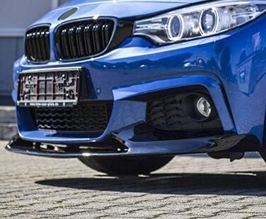 Передній спойлер DM Autoteile чорний сумісний з BMW F32 F33 F36 з M-Package