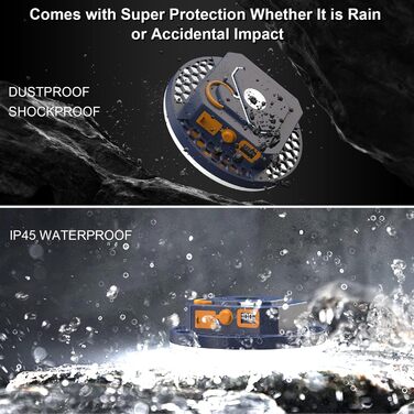 Акумуляторний кемпінговий ліхтар, акумулятор 10000 мАг, підвісний ліхтар для намету 3000 лм, портативний вуличний кемпінговий ліхтар 6500K, вуличний нічний ліхтар для ринку, ліхтар для риболовлі, аварійне освітлення для урагану (тепле)