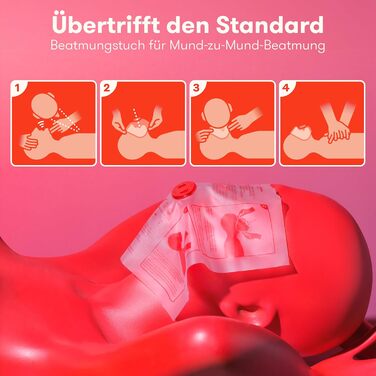 Автомобільна аптечка PURAHELP відповідно до чинного стандарту 2024 DIN 13164 (відповідає StVO) - Вкл. реанімаційну тканину, 2 смуж